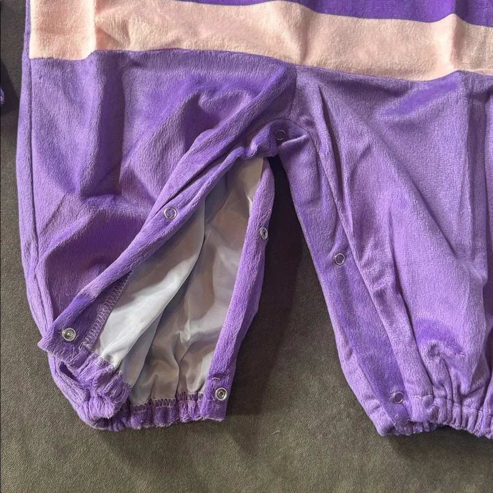 Kids Toddler Butterfly Purple and Pink Striped Costume Halloween Size 2T NEW